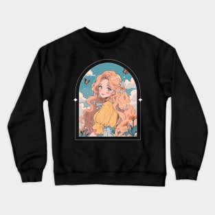 Graceful Girl Anime Crewneck Sweatshirt